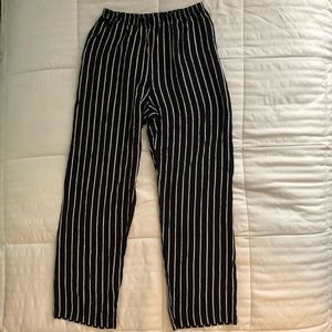 PacSun Flowy Striped Dress Pant
